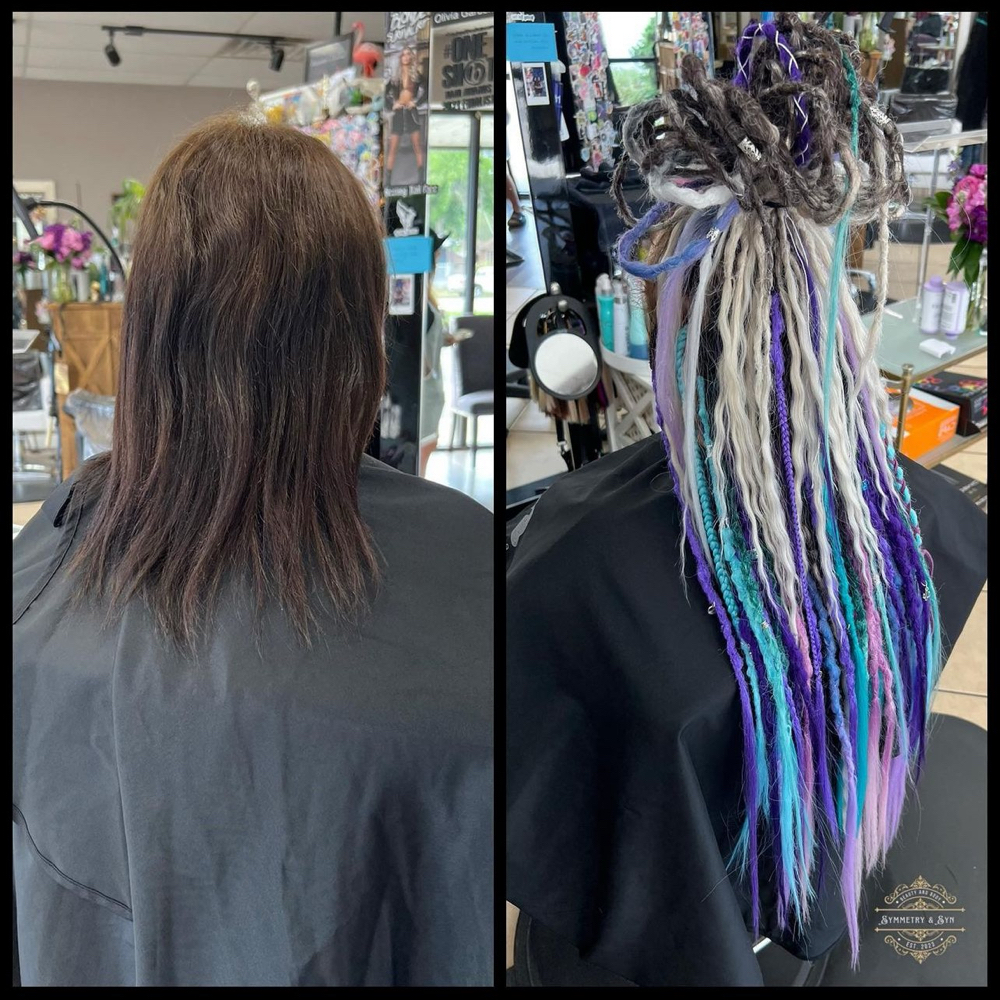 Synthetic Dreadlock Install - Full