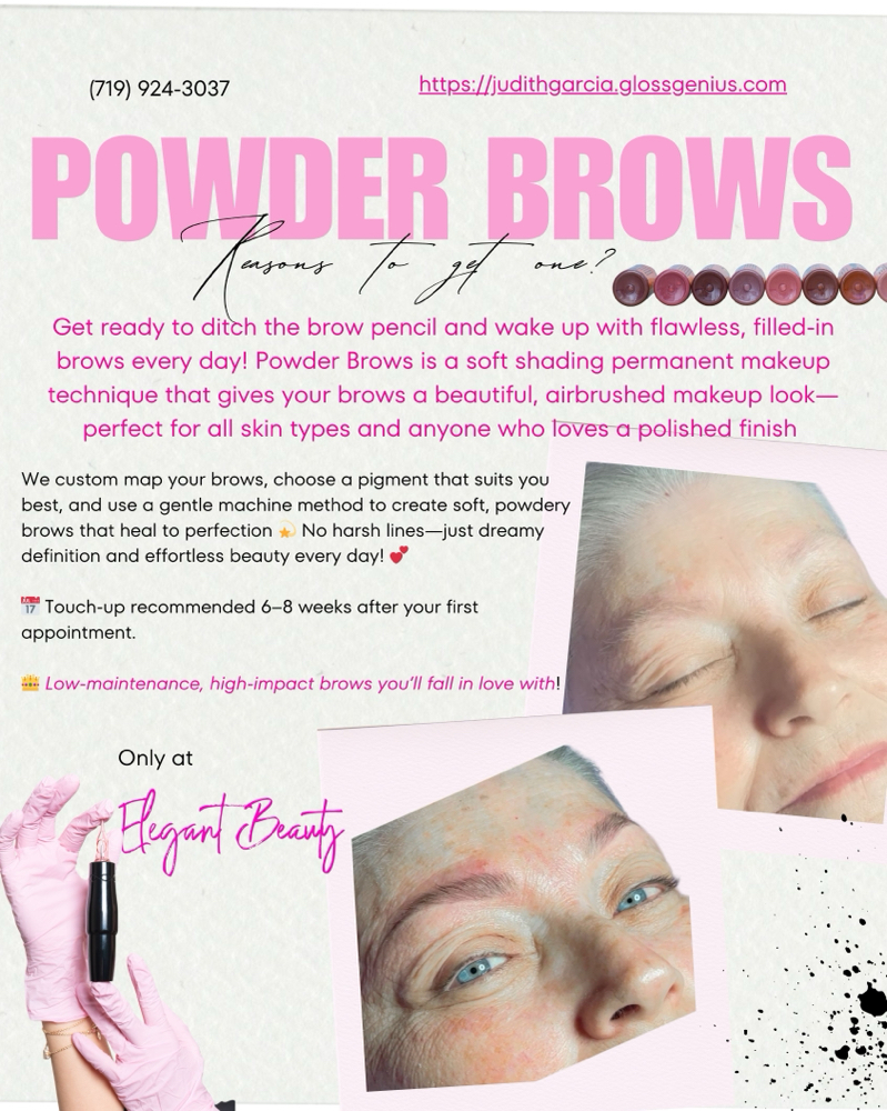 ✨POWDER BROWS: SOMBRA DE CEJA TATU✨