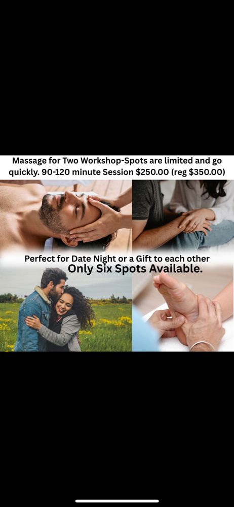 Massage For Two - Workshop