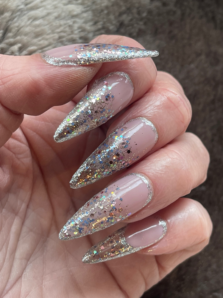 Sculpted Acrylic Enhancements Long at The Nail Therapist in Coeur d’Alene, ID