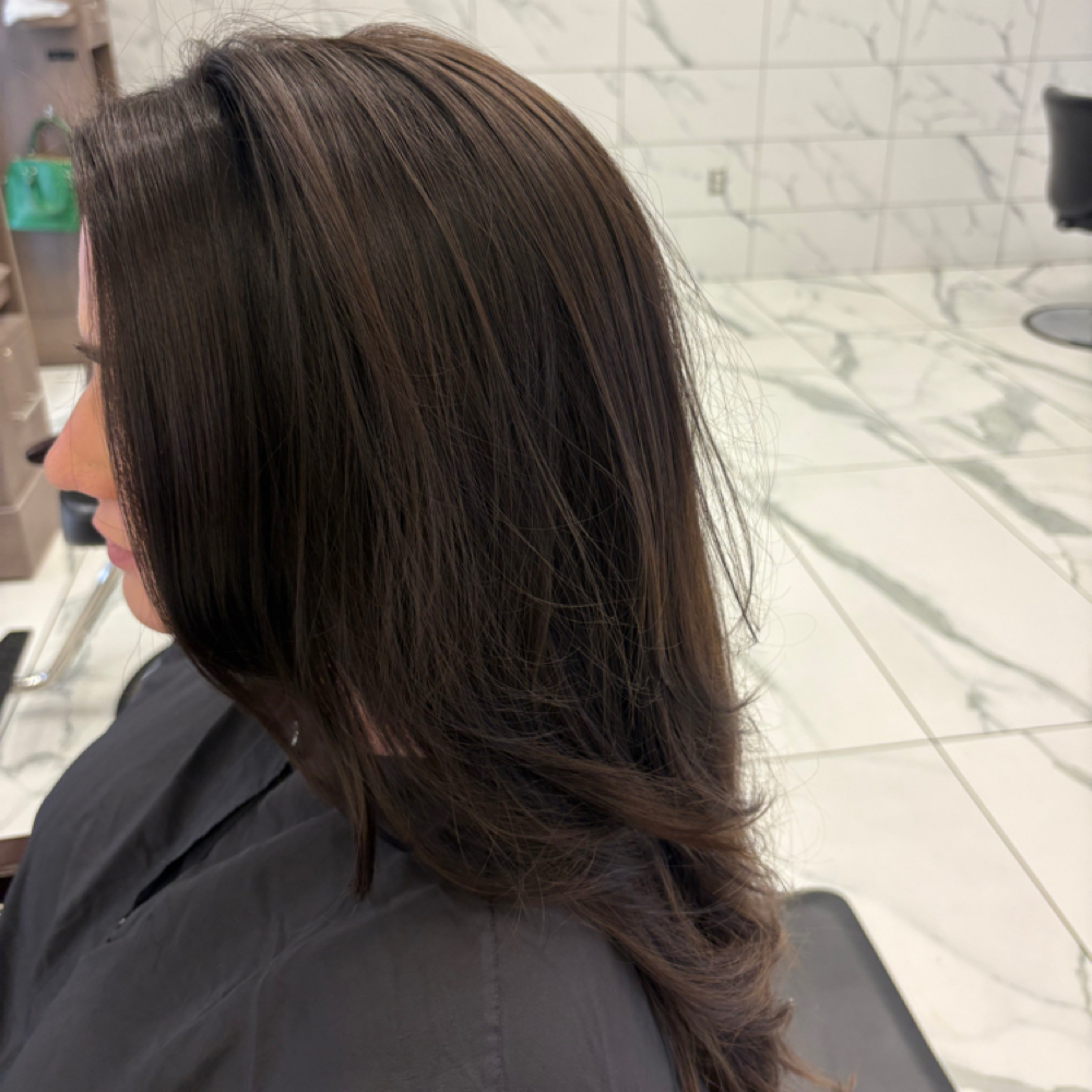Single Process Color Retouch at Julia McFarland Hair in Marietta, GA