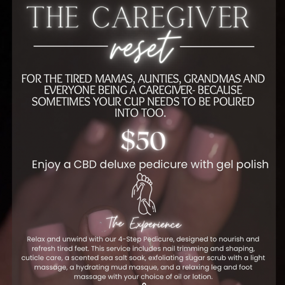 The Caregiver Reset Pedi Promo at Slayed in Spring Hill, FL