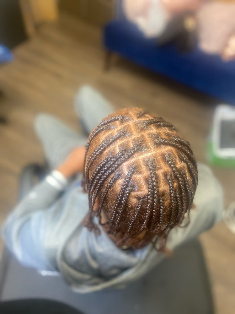 Fade Single Plaits/twist