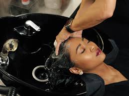 Shampoo and Style (relaxed Hair)*