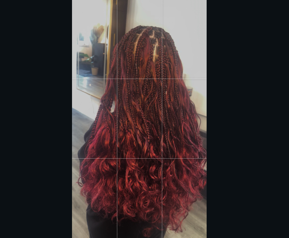 Smedium French curls+Boho