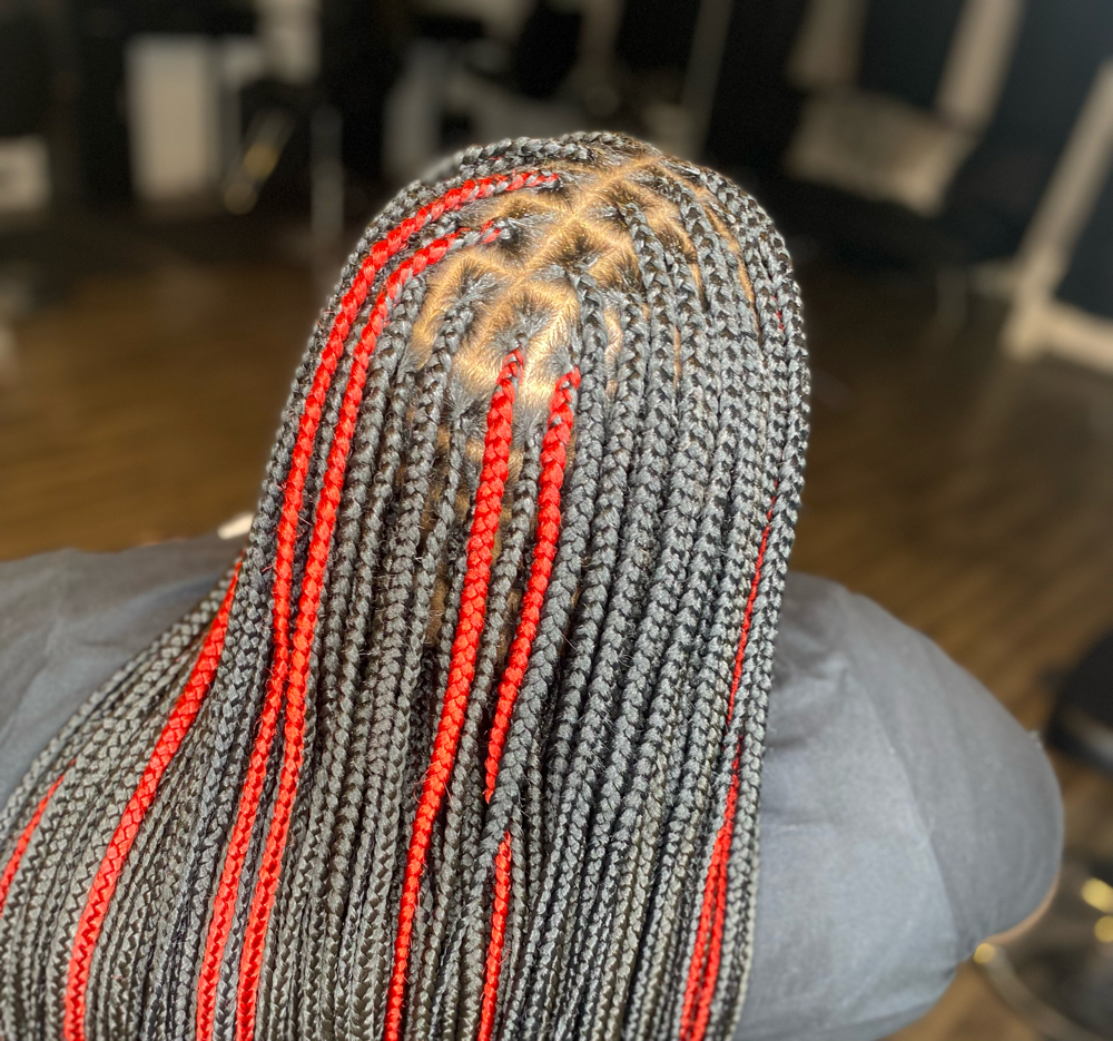 Small Knotless Braids