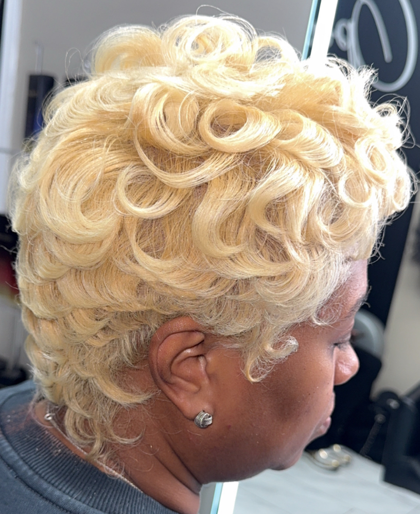 Short Hair Cut And Style