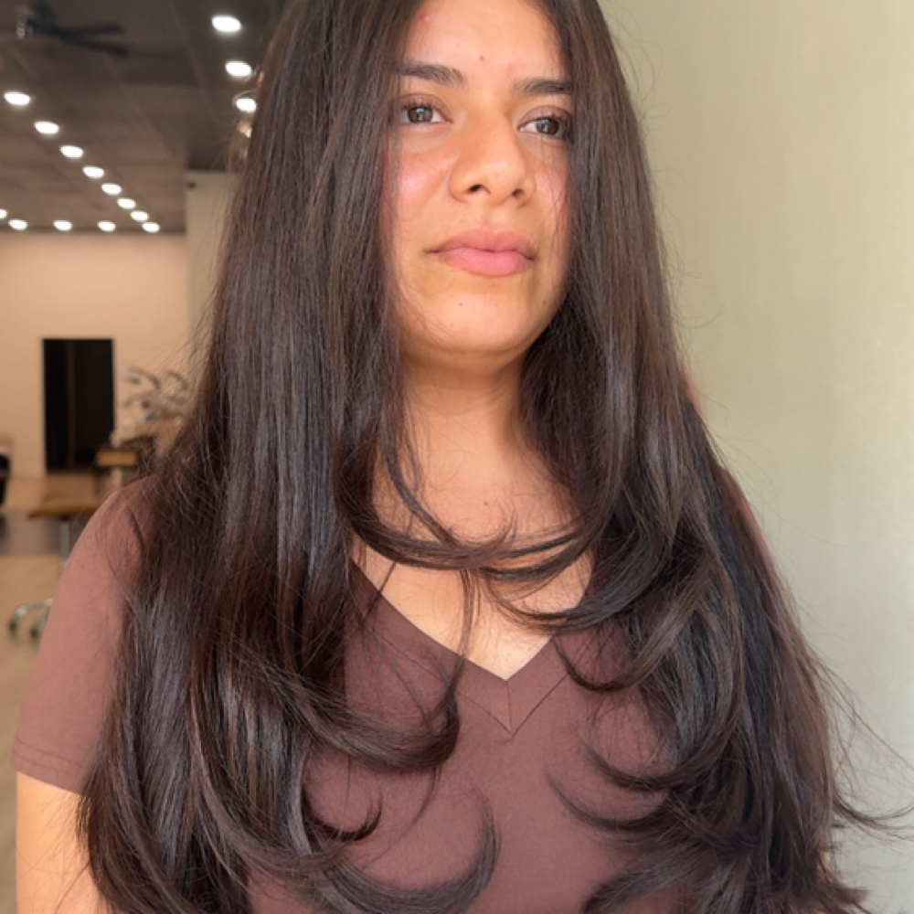 Dry Haircut at Riley Velazquez in Turlock, CA