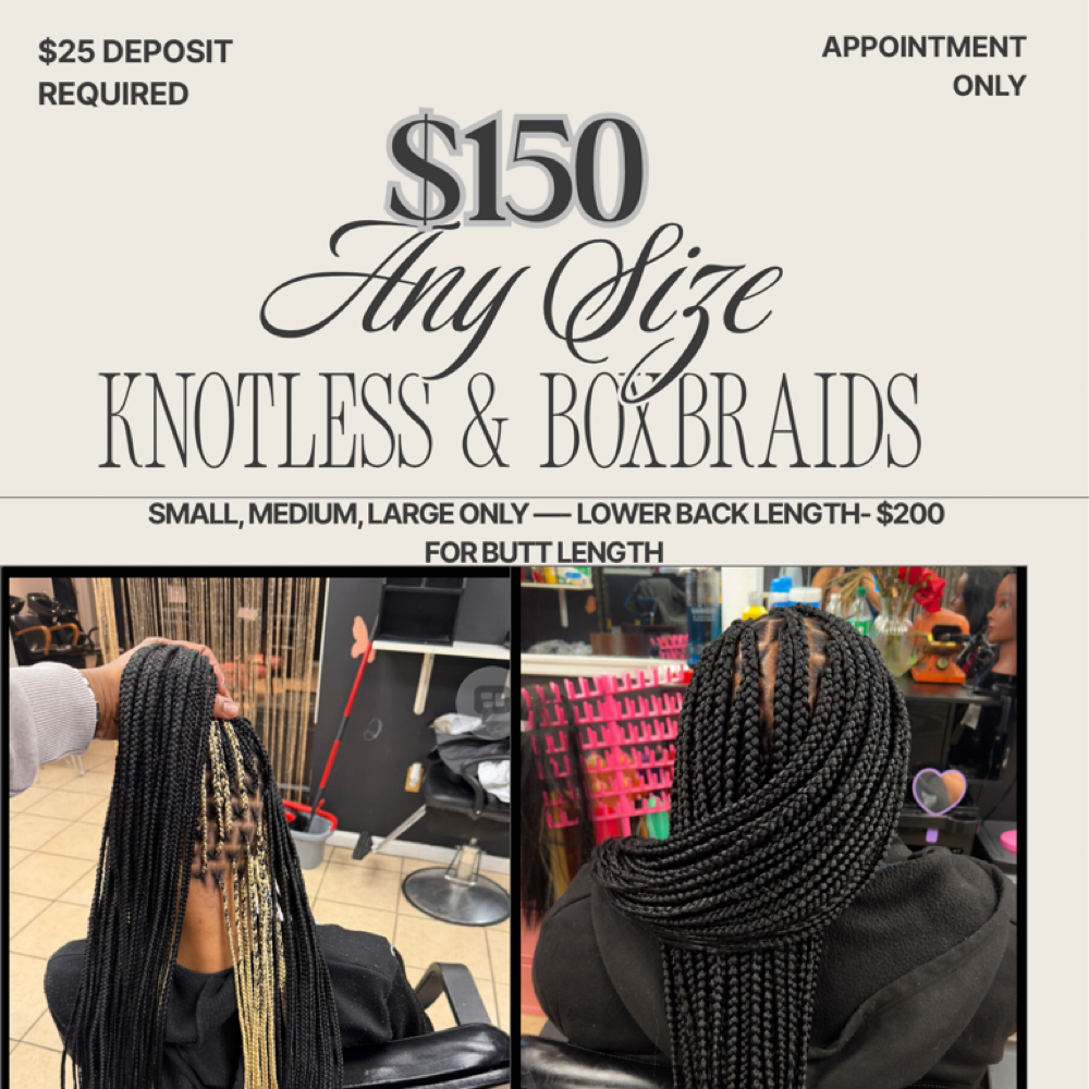 Anysize Knotless Sale at Shades Of Fee Beauty Boutique in Baltimore, MD