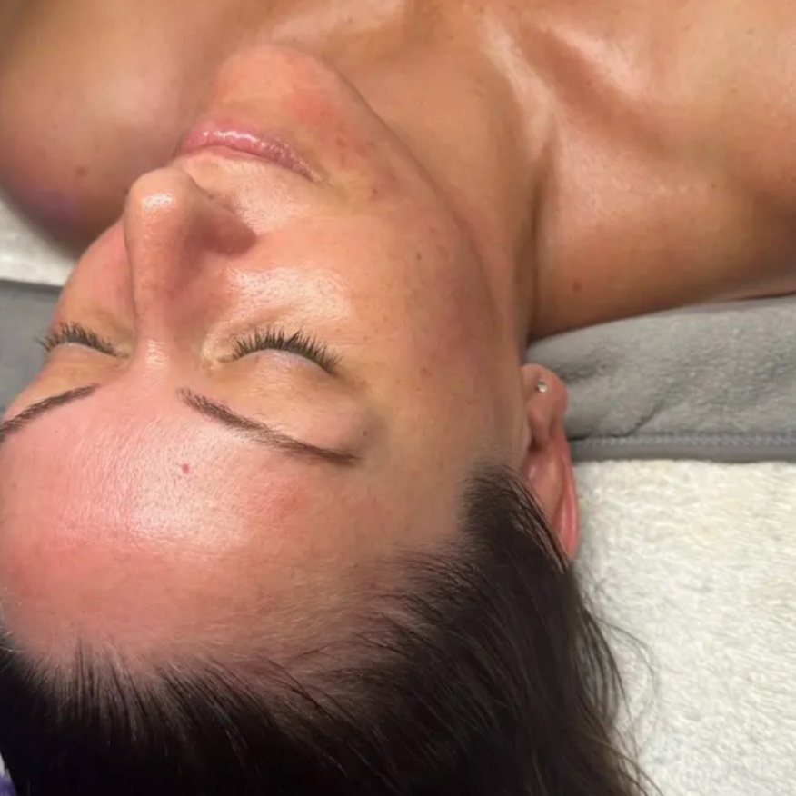 LIFTING and SCULPTING VLINE FACIAL at Here She Glows Spa in Agoura Hills, CA