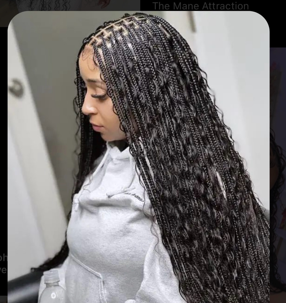 Knotless Braids Small