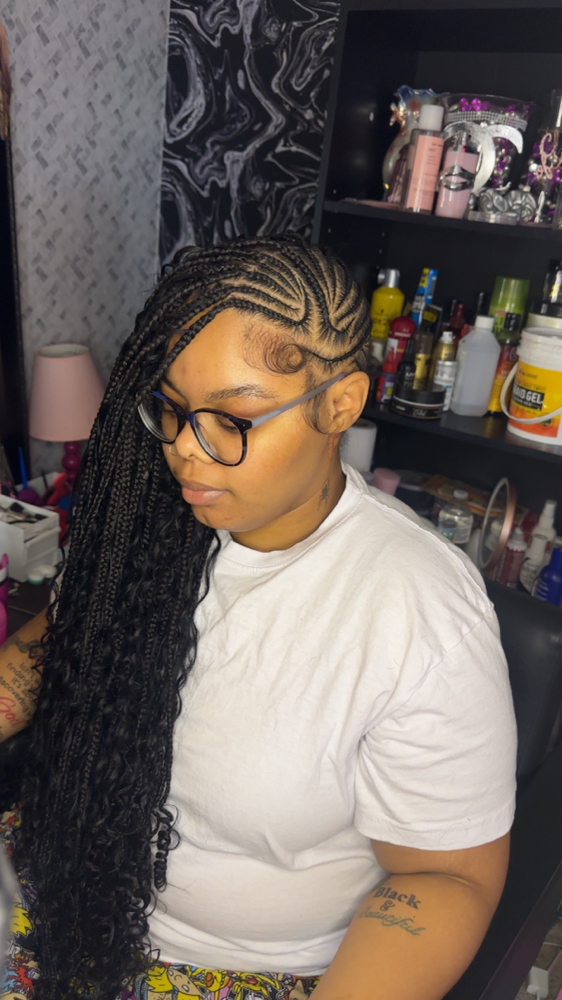 Braided Mohawk at Jasmine Marie in Flint, MI