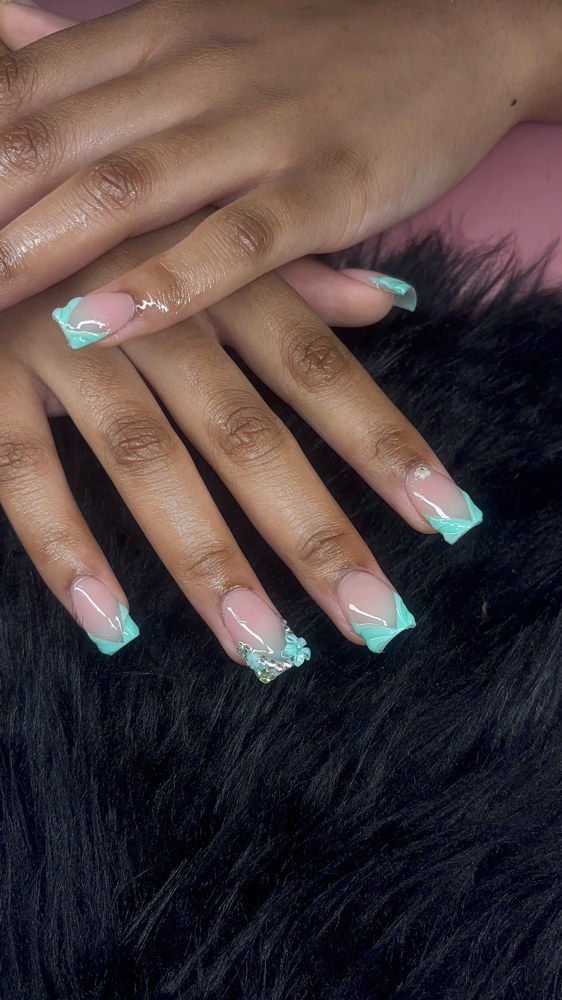 Lil Trapiana Teen Sets 💁🏽♀️ at The.Nailtrappa in Douglasville, GA
