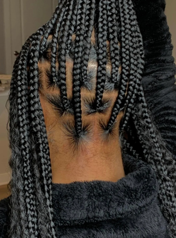 Medium Knotless Braids