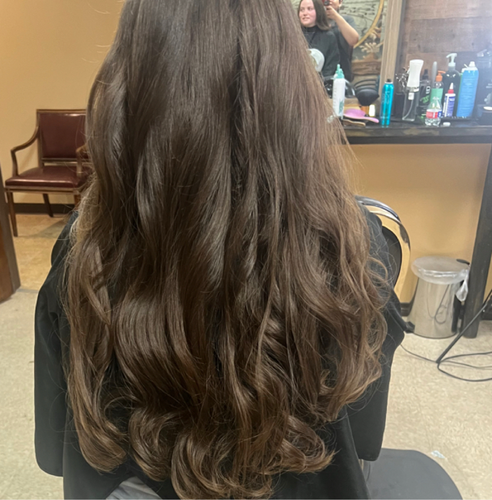 DIMENSIONAL BRUNETTE at Mo Blades in Willis, TX