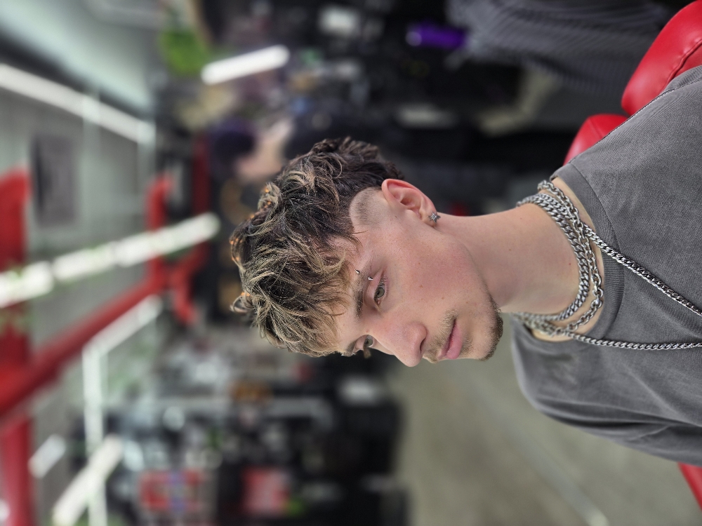 High Texture Mens Haircut