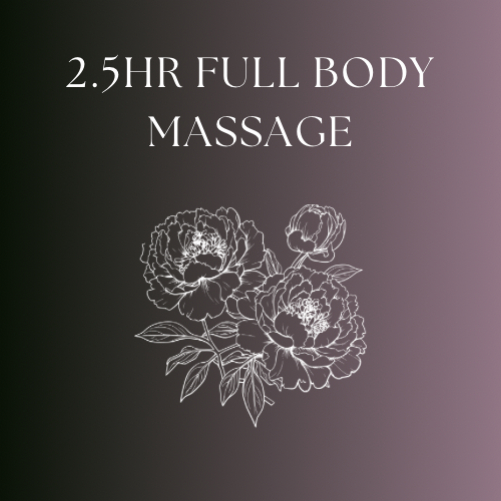 2.5hr Full Body Massage