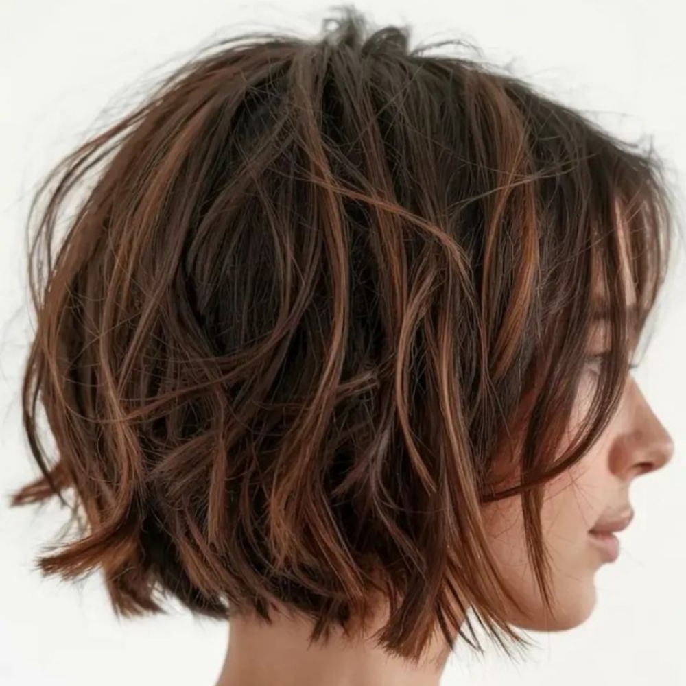 Short Layer Cut & Blowout at Studio B & Co. in St. Joseph, MI