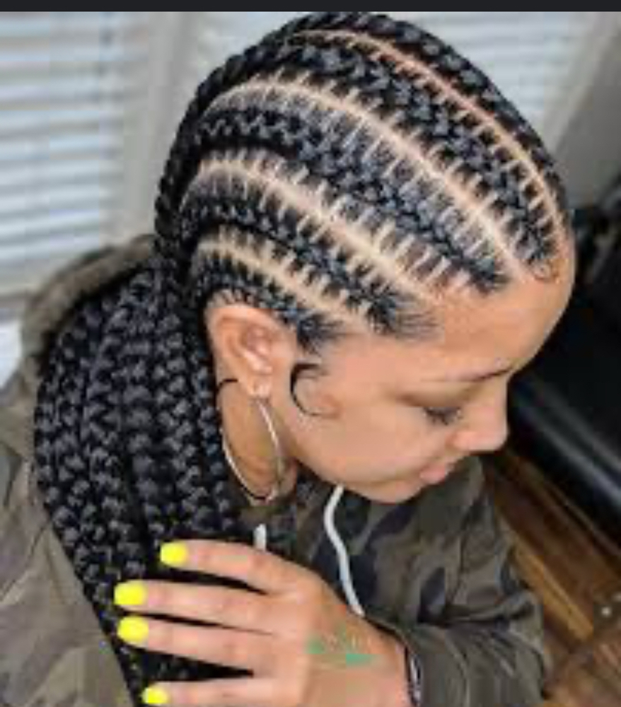 Stitch Braids at Beauty Lounge By Mariam |Braids|Makeup|WigInstall| in Spring, TX
