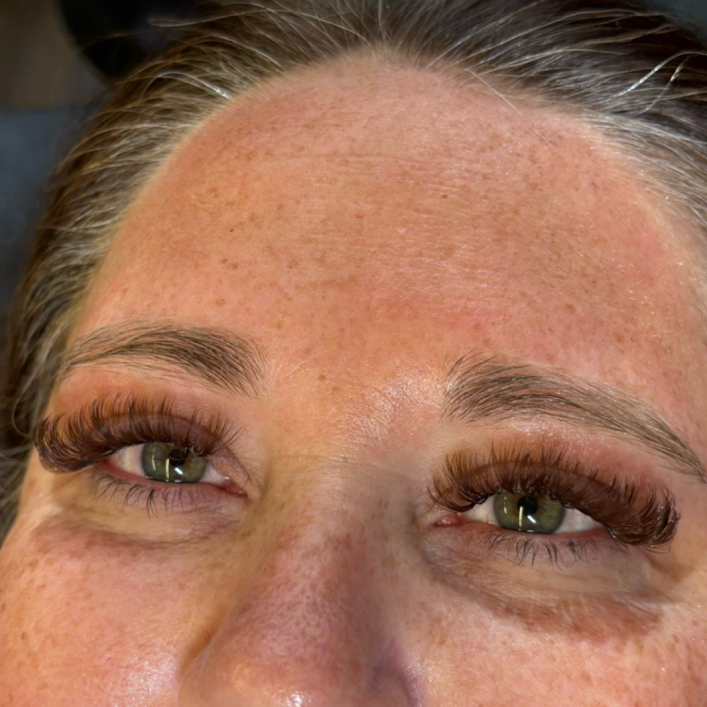 BROWN Eyelash Extensions at JLorraine Beauty in Wellston, OH