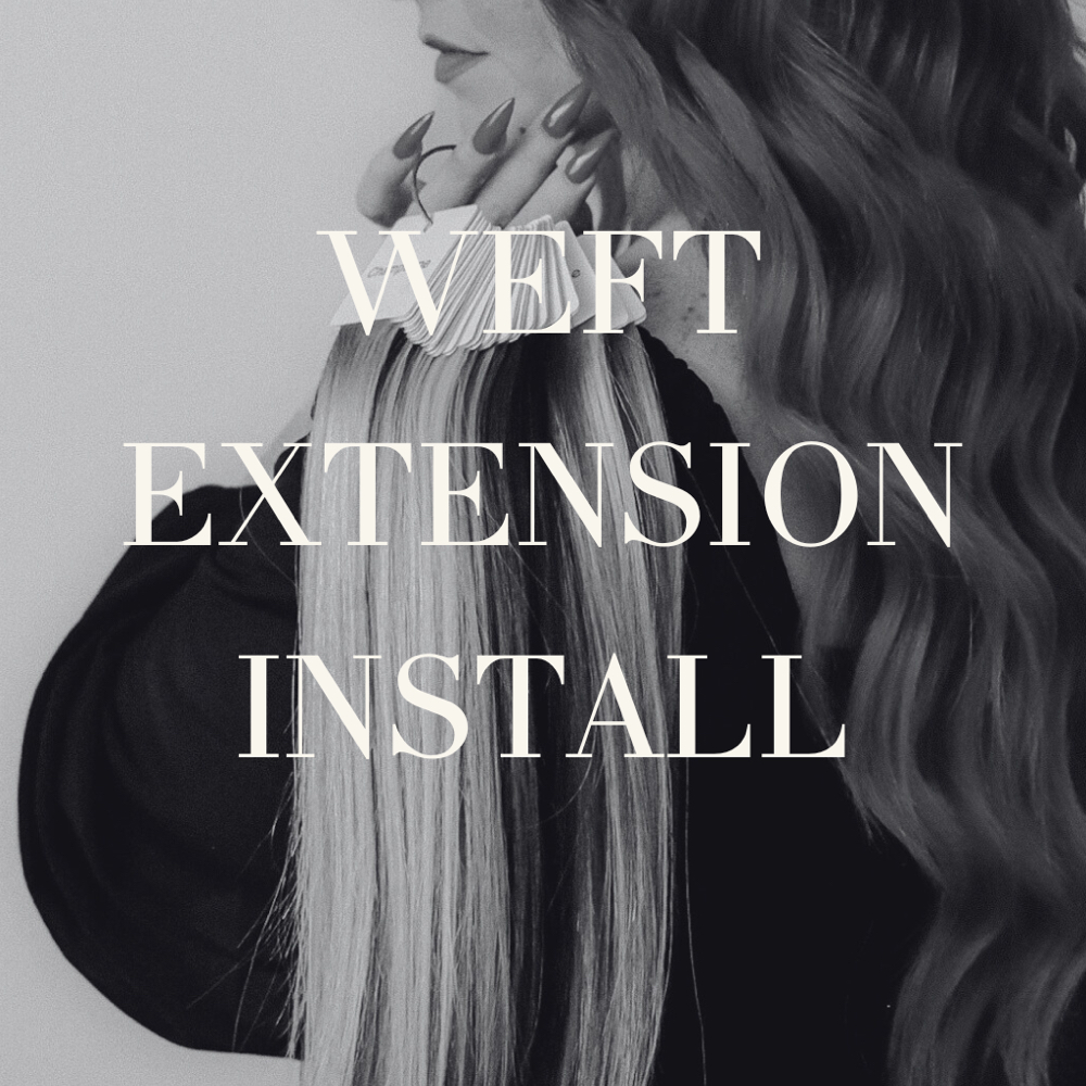 Genius Weft Extensions Install at HGM Studio in Parker, CO