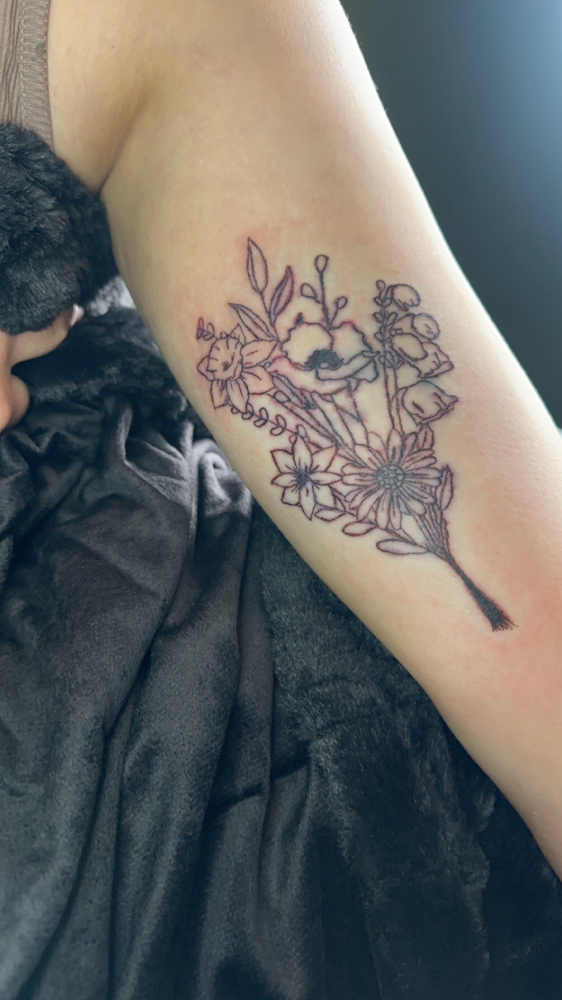 Fine Line Tattoo Deposite