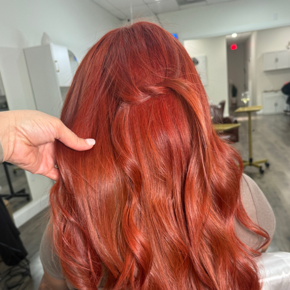 Regular Hair Color at Sunny Beauty Salon in Charlotte, NC