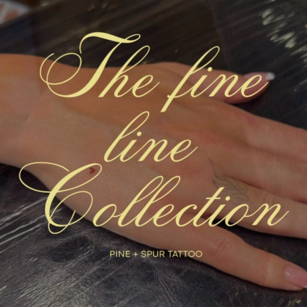The Fine Line Collection at Pine + Spur Tattoo in Southwick, MA
