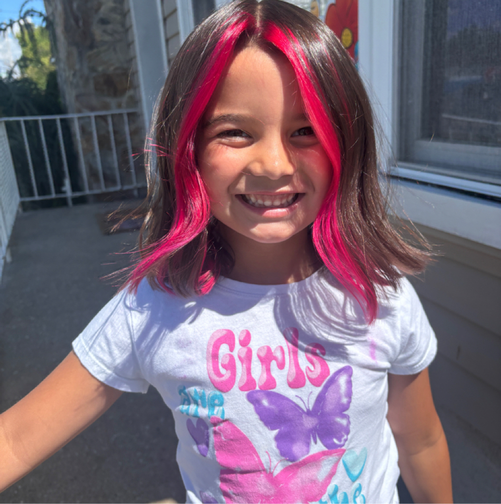 Polished kids cut at Polished on Mane in Woodbury, NJ