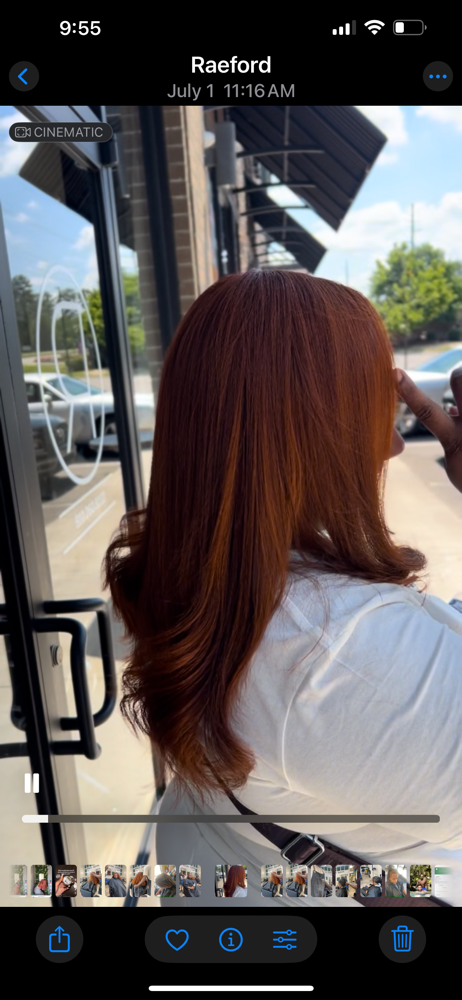 Silk Press at Romeo’s Salon in Raeford, NC