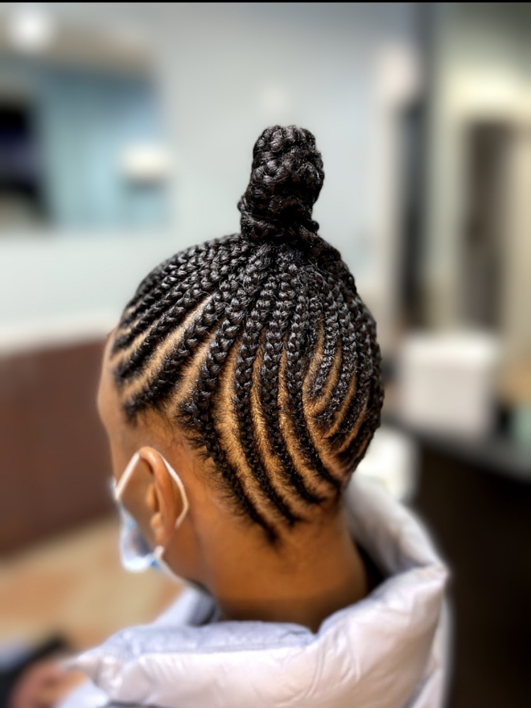 FRENCH BRAIDS NO HAIR ADDED