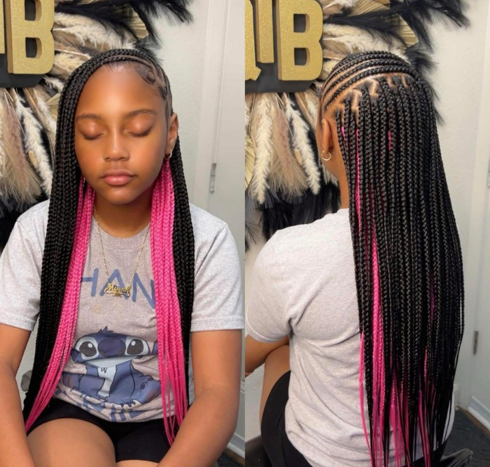 Kids Tribal/knotless at Lyric Gifted Hands in Carson, MS