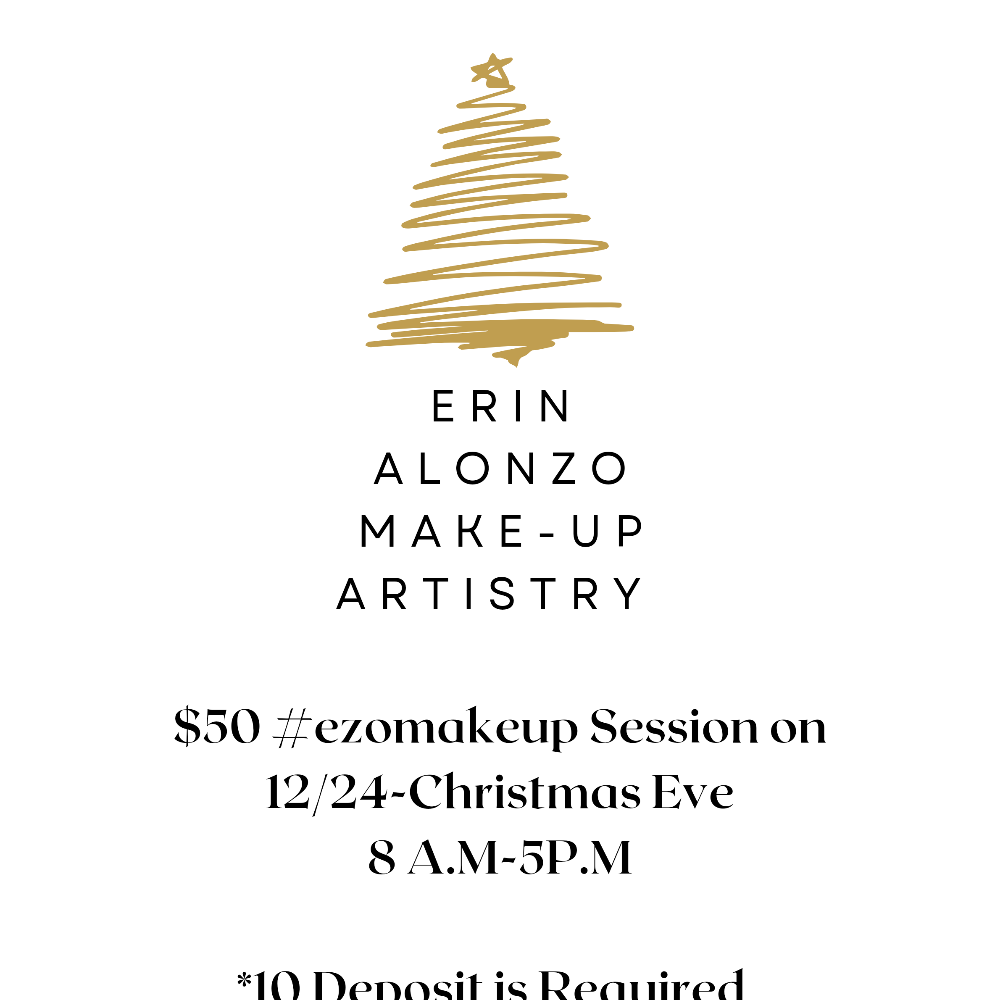 #ezomakeup Session - 12/24- $50