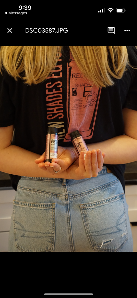 Maintenance gloss/toner