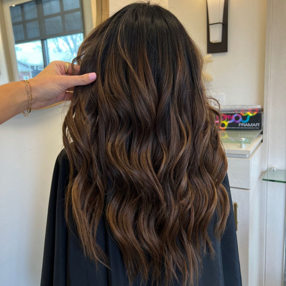 Kailee- Partial Balayge + Haircut at CoastalHair&CO in Tampa, FL