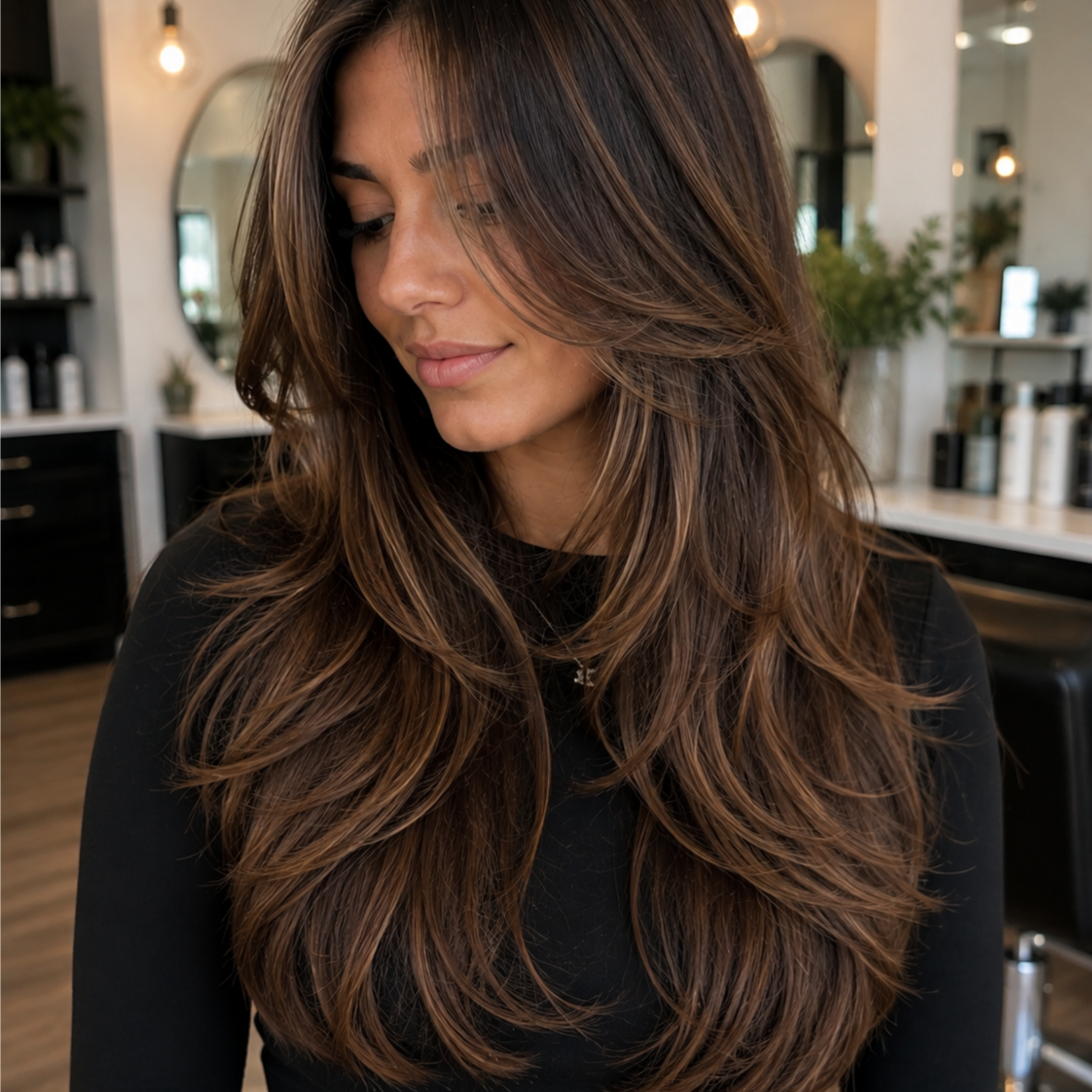 Woman’s Haircut at Salt Studio in kodiak, AK