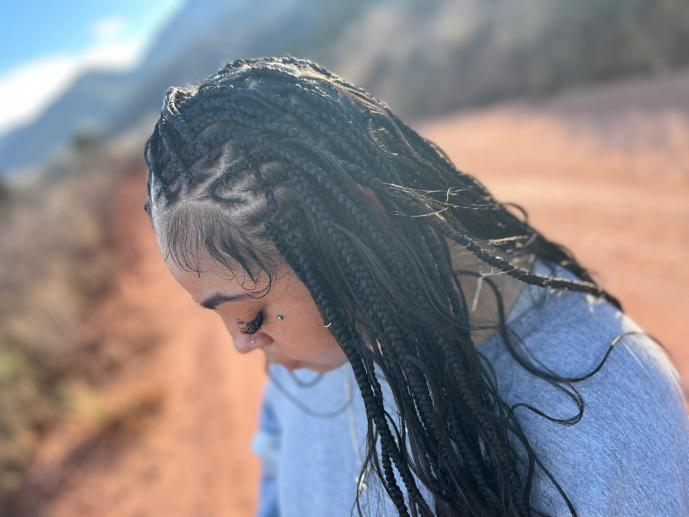 Fulani Braids Styles at Golden Combs in Fountain, CO