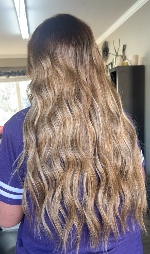 Extension Move Up and Color/ Highlight at Catherine at Ross and Gray in Greer, SC