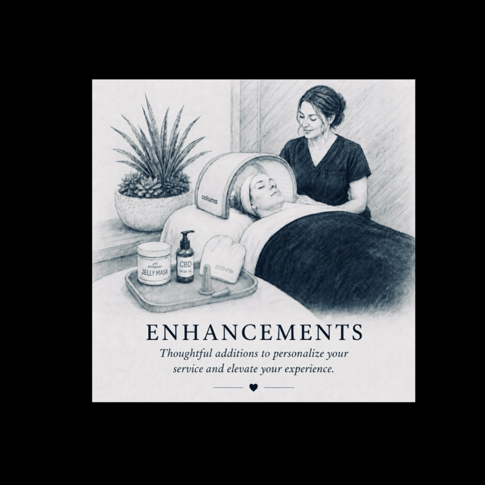 ENHANCEMENTS at Heart In Hand, LLC - Holistic Skincare and Wellness in Old Saybrook, CT