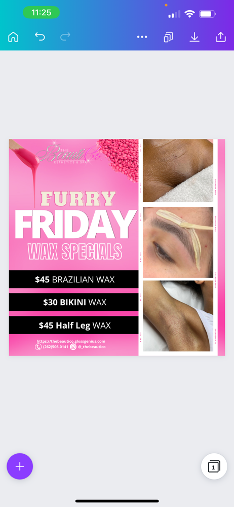 Furry Friday Brazilian Wax