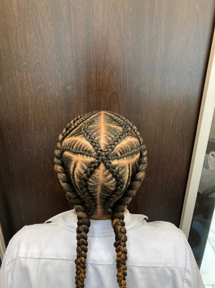 Feed-in Braids 2-4