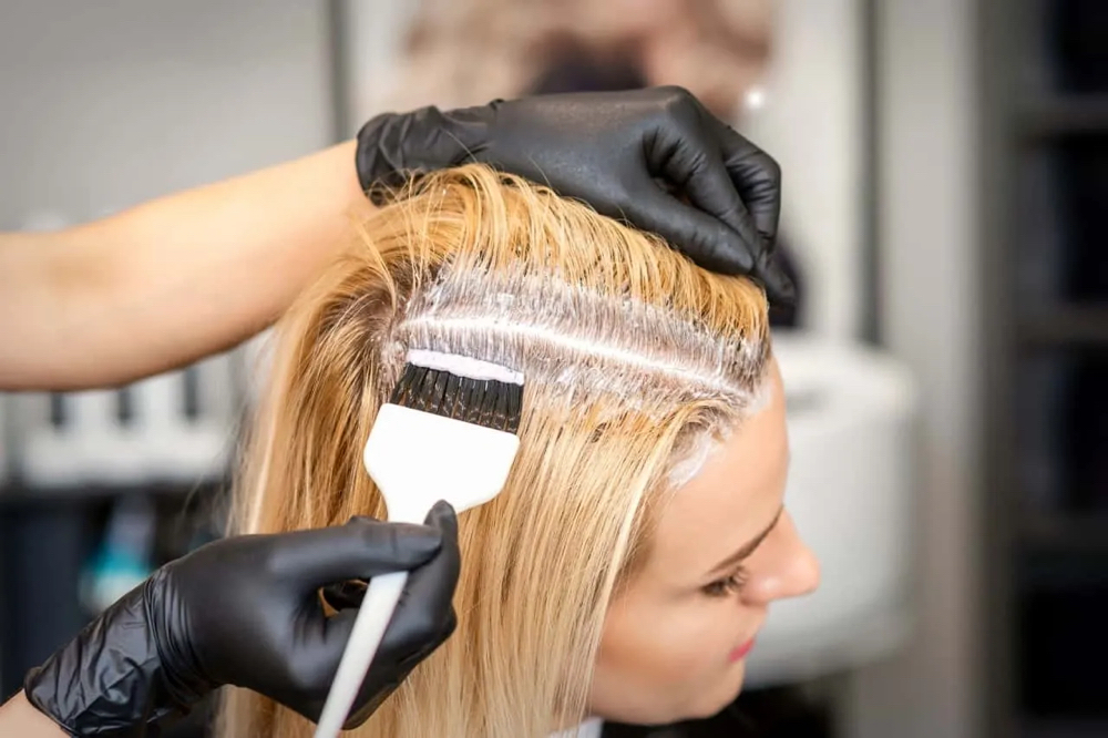 Same Color Root Retouch