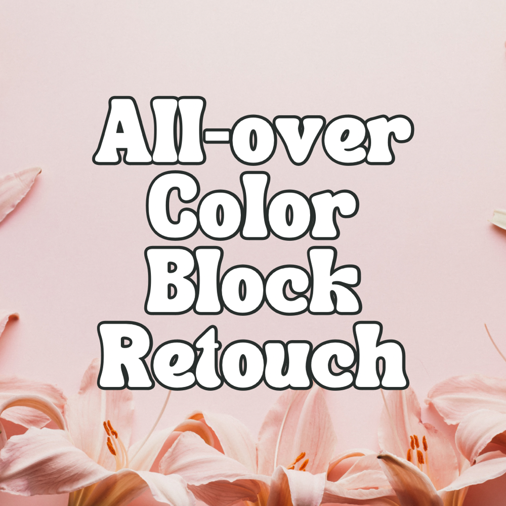 All-over Color Block Retouch