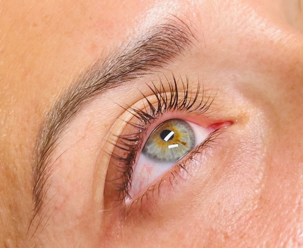 Lash lift and Tint