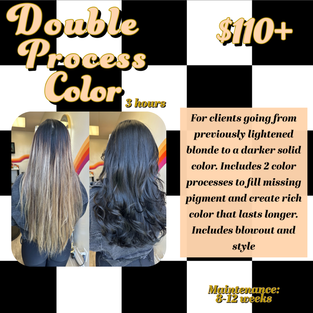 Double Process Solid Color