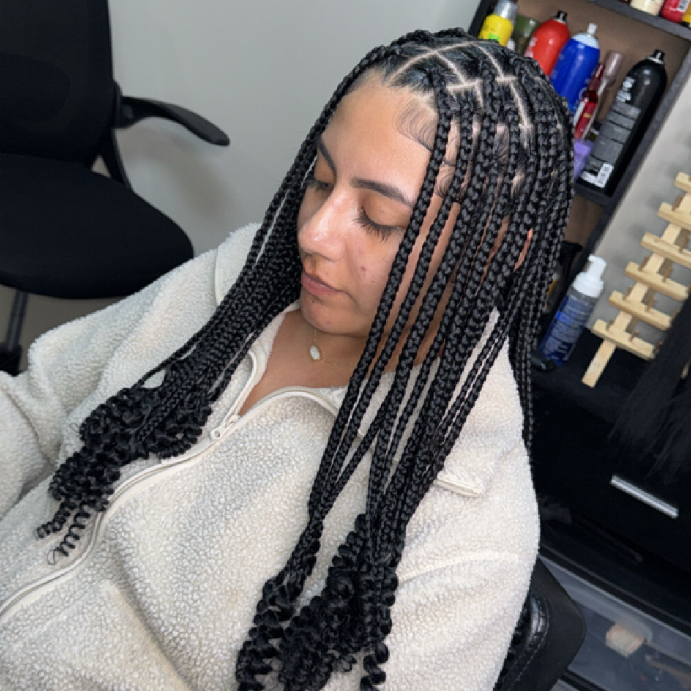 Medium Knotless at Faith TheBraider in Milwaukee, WI