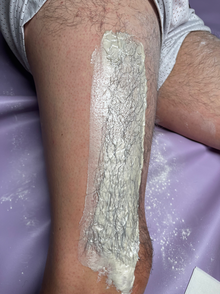 Half Upper Leg Wax at Desthetics Beauty in Bronx, NY