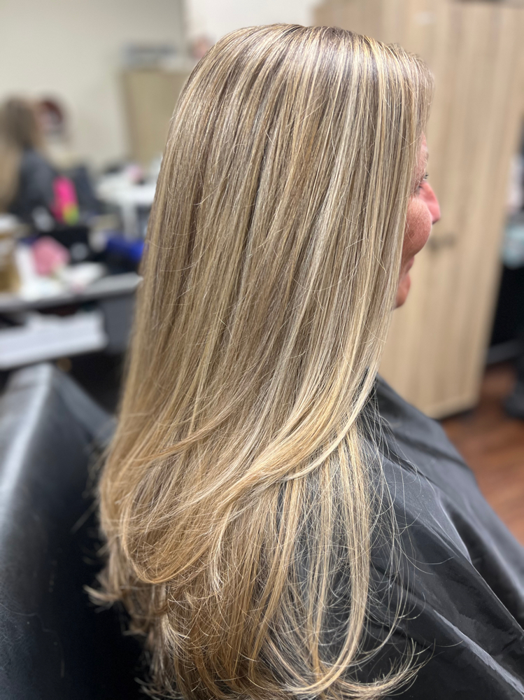 Balayage / Hand-Painted Color at Hair by Sarah - Hair In The Square Beauty Bar in Lynn, MA