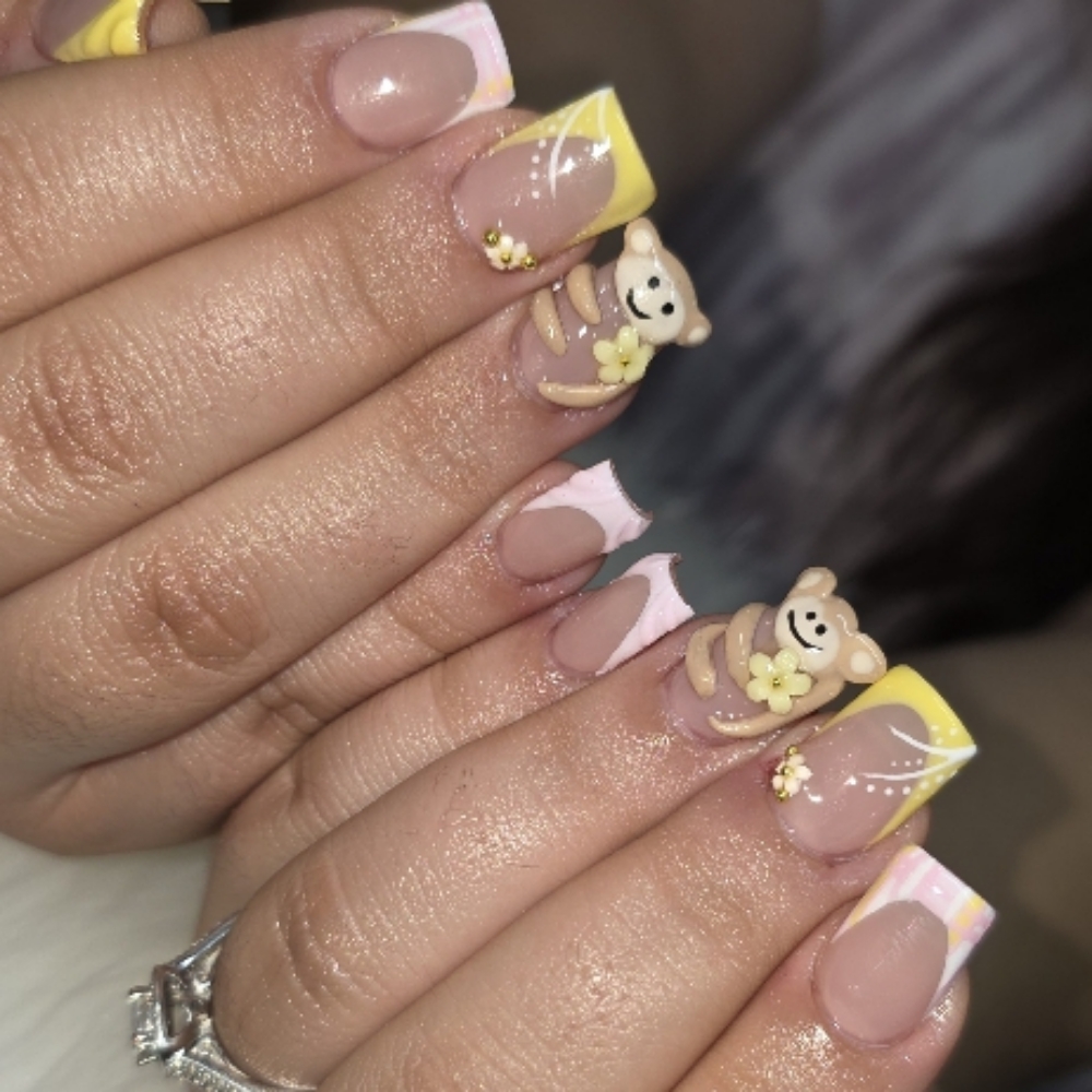 Acrylic Full Sets at Lux Rose Nails inside Uniquely Salon in Grand Junction, CO