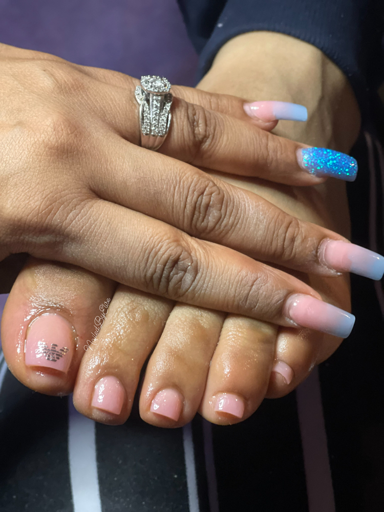 Acrylic Toe Fill In
